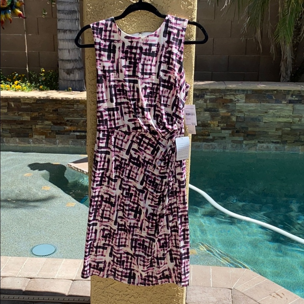Eliza J pattered dress NWT